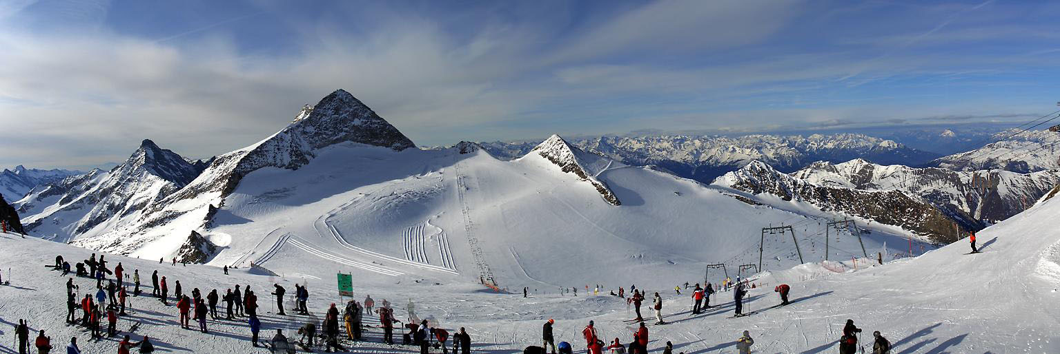 photo "Hintertux. 3500 m." tags: panoramic, landscape, mountains