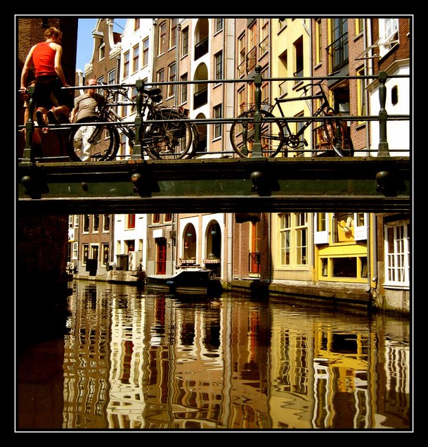 фото "Amsterdam Reflection 2" метки: пейзаж, путешествия, Европа