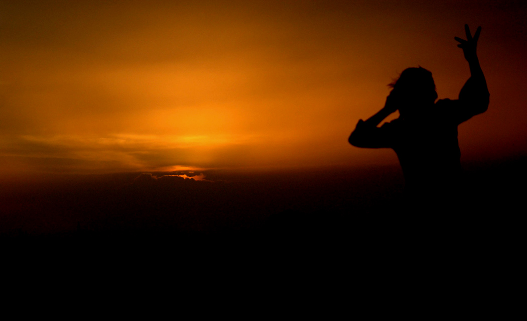 photo "Enjoying  the Nature!" tags: nature, landscape, sunset