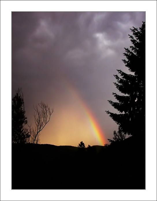 photo "rainbow" tags: landscape, mountains