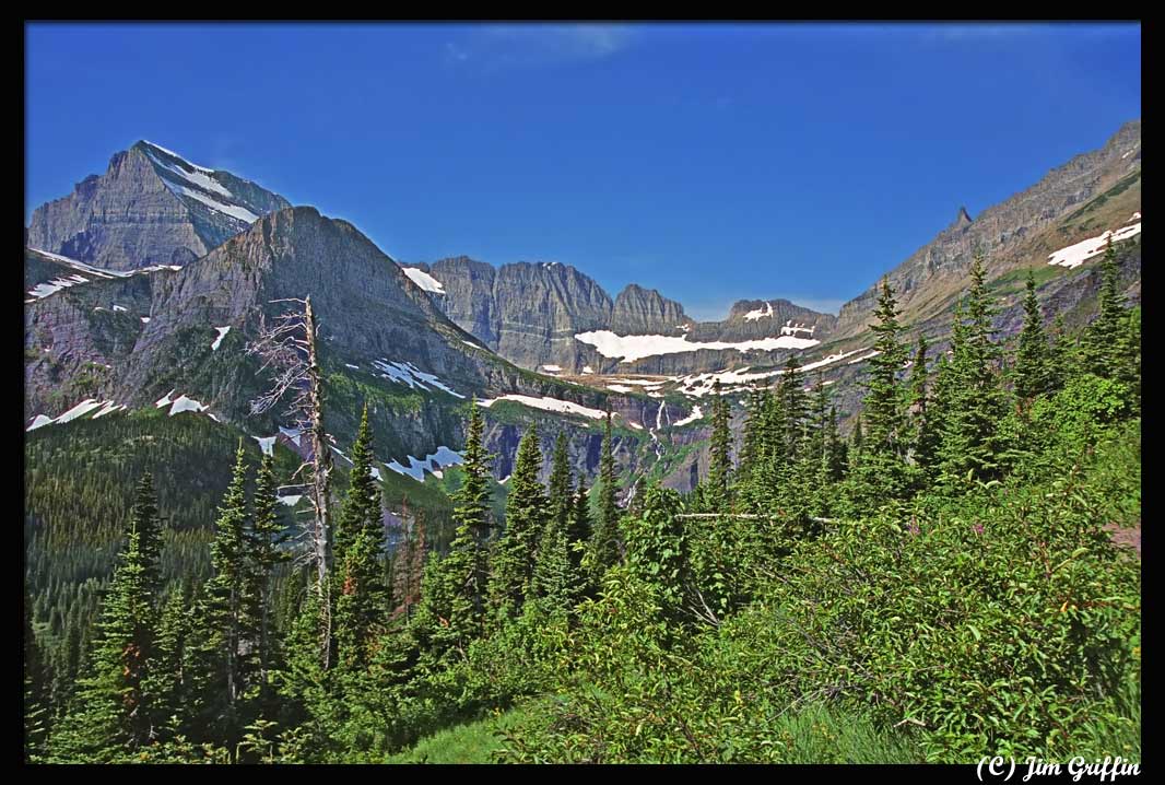 photo "On the way to the glacier (Grinnell Glacier)" tags: landscape, mountains, summer