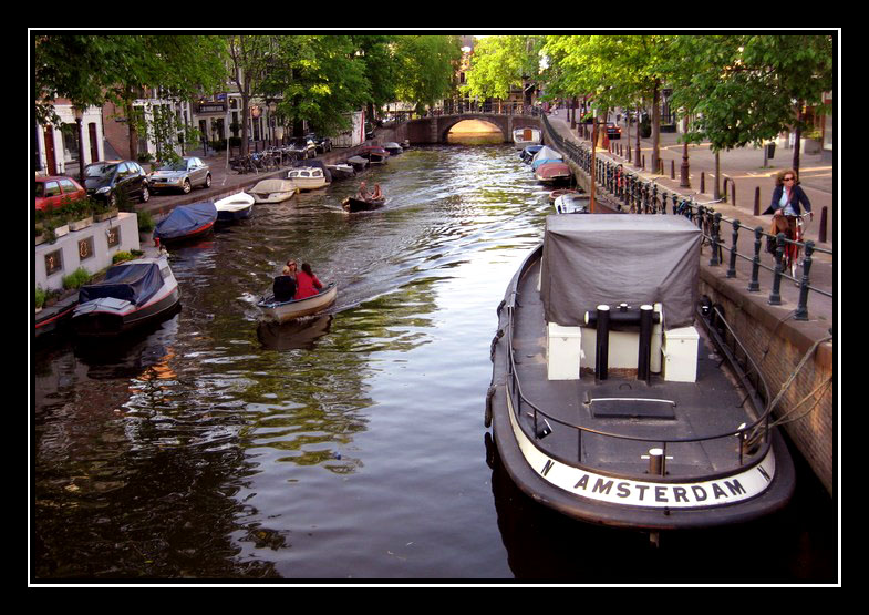 фото "Sunny Amsterdam" метки: архитектура, пейзаж, 