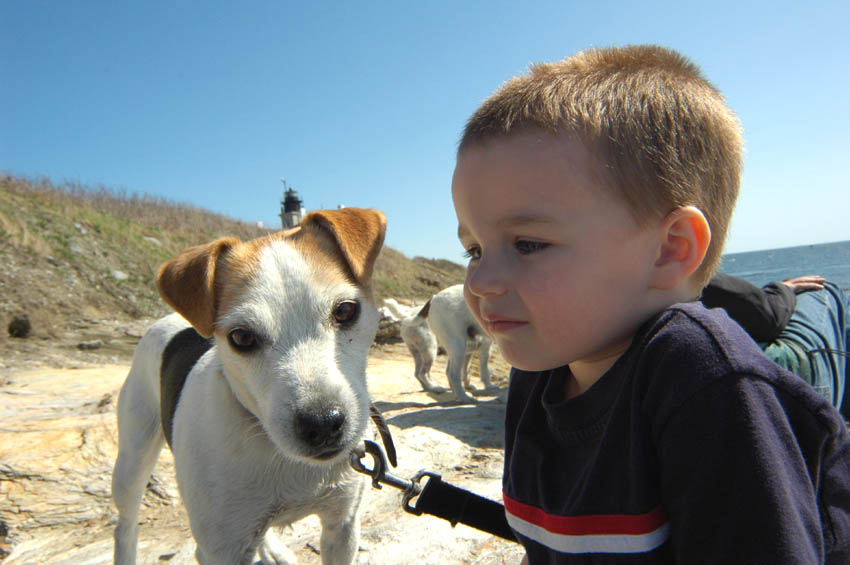 photo "Boys best friend" tags: portrait, nature, man, pets/farm animals