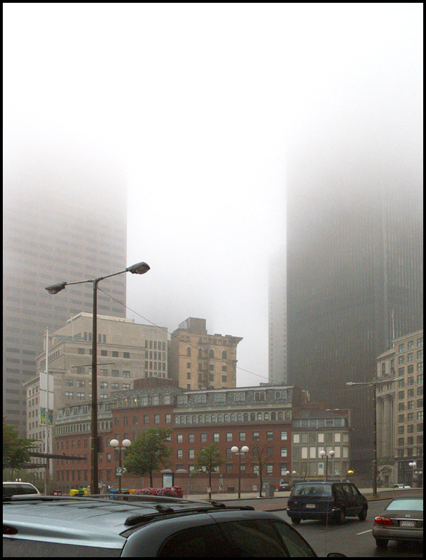 photo "Hazy Boston" tags: architecture, city, landscape, 