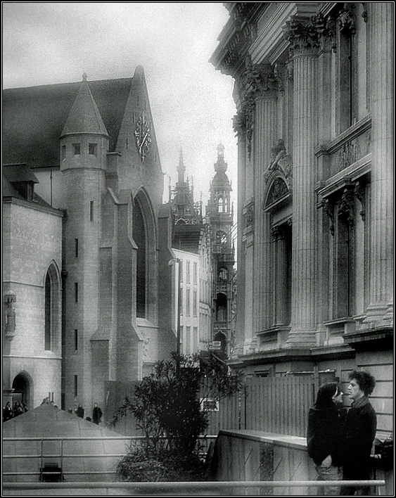 фото "Вспоминая Брюссель" метки: архитектура, черно-белые, пейзаж, 