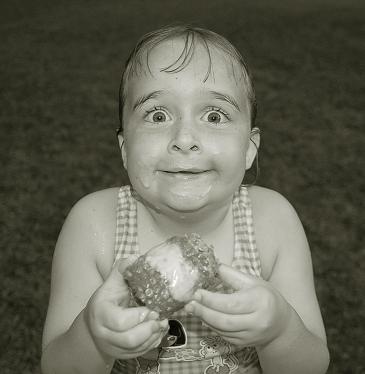 photo "Corn & Butter" tags: black&white, portrait, children