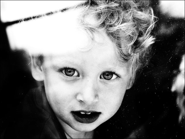 photo "n.n." tags: portrait, black&white, children