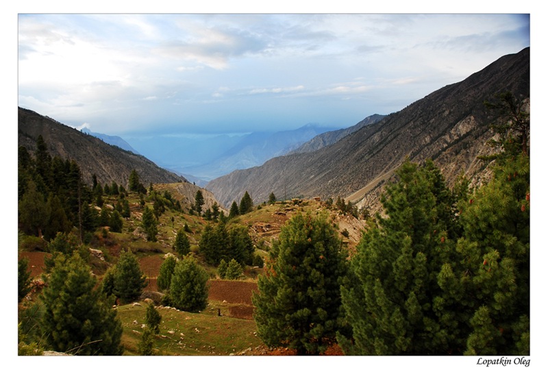 фото "Evening view on a valley" метки: пейзаж, путешествия, Азия, горы