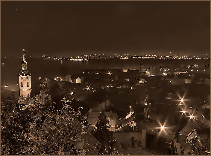 фото "Above the city" метки: пейзаж, ночь