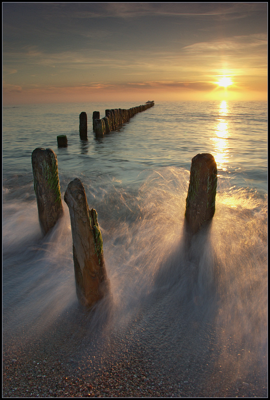 photo "[] [] []" tags: landscape, sunset, water