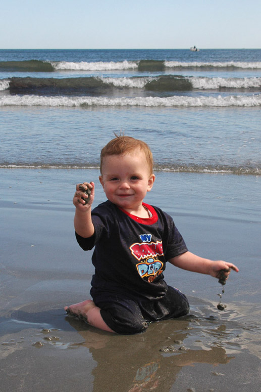 фото "Beach Guy !!" метки: пейзаж, портрет, вода, дети