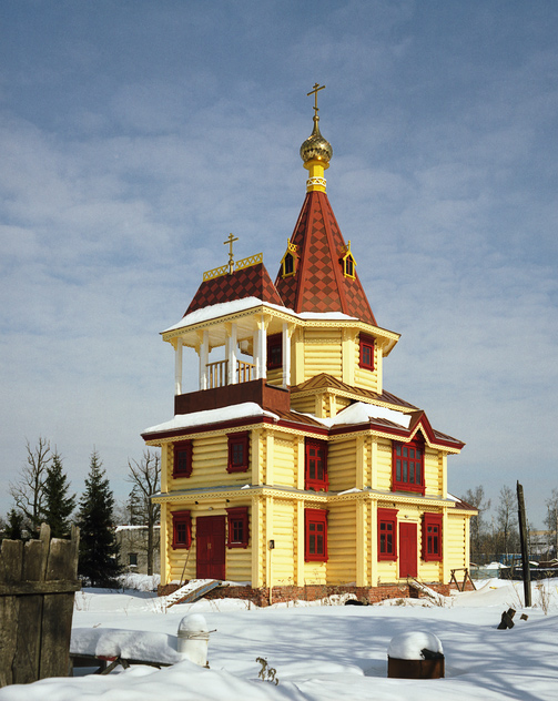 photo "Dolgoprudnyy city. St. Sergiy church" tags: architecture, landscape, 