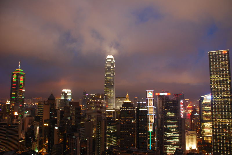 photo "Hong Kong at Night" tags: landscape, night