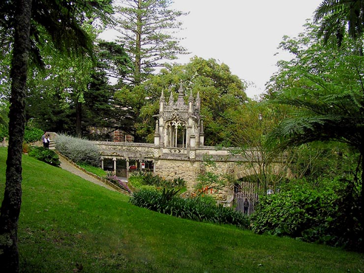 фото "Quinta da Regaleira - Last: Garden Divine" метки: архитектура, репортаж, пейзаж, 