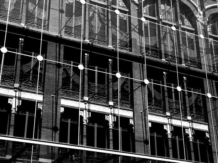 фото "House of music ..... Barcelona." метки: архитектура, черно-белые, пейзаж, 