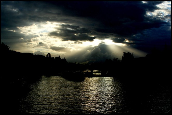 photo "the eyes of the sky" tags: landscape, sunset