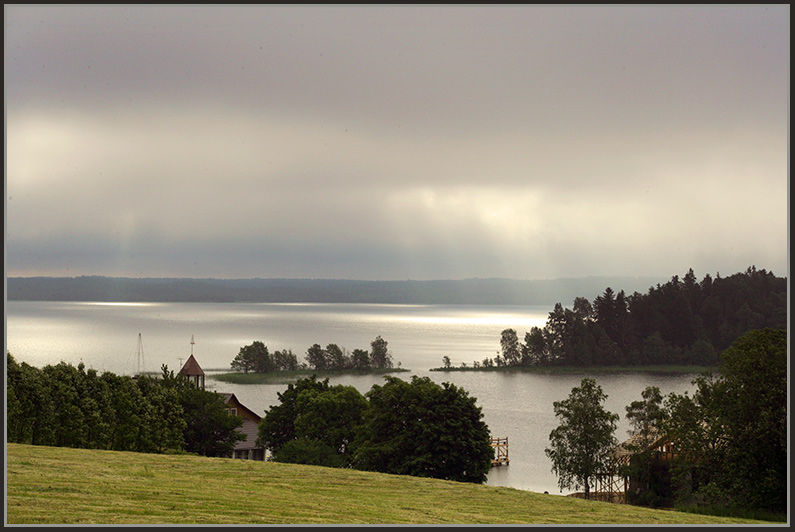 фото "Озеро утром" метки: пейзаж, вода, лето
