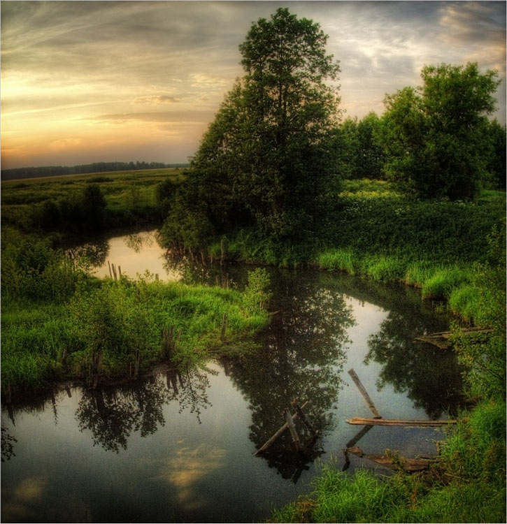 фото "Dreaming Evening" метки: пейзаж, закат, лето