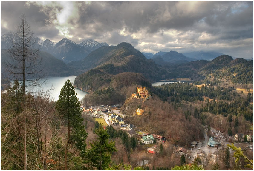 photo "The Bavarian Alpes" tags: landscape, clouds, mountains