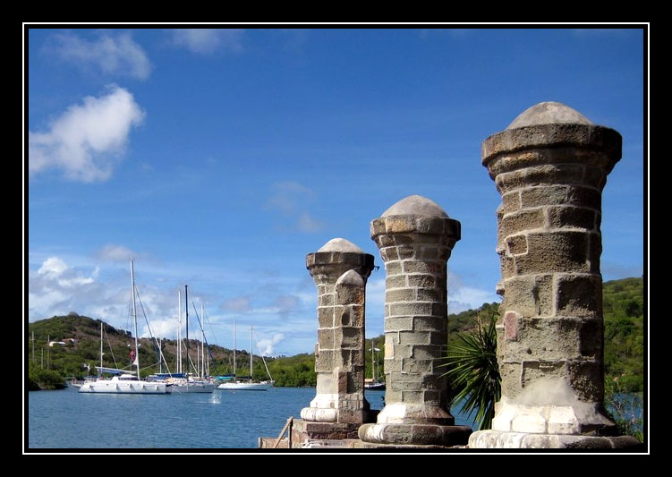 photo "Nelson's Dockyard" tags: architecture, landscape, water