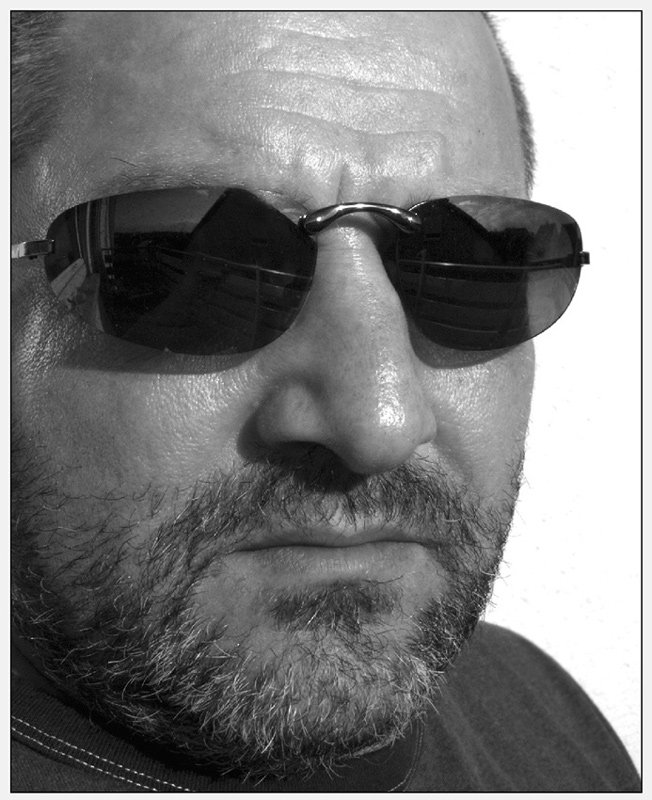 photo "Myself" tags: portrait, black&white, man