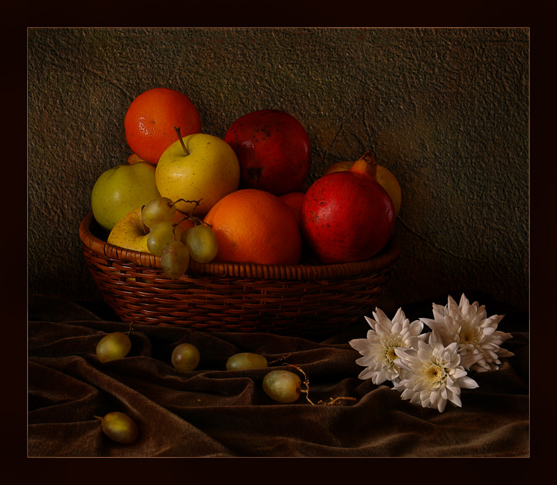 photo "And ate grapes ..." tags: still life, 