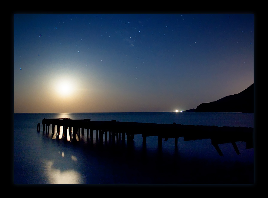 photo "***" tags: landscape, night, water