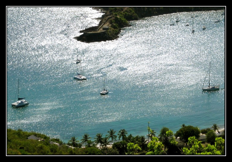 фото "Very Sunny English Harbour" метки: пейзаж, вода