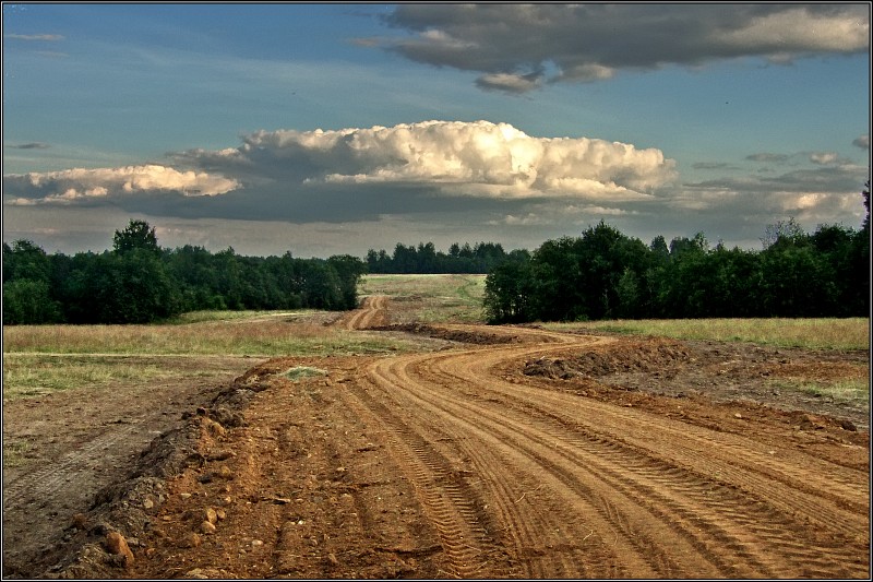 photo "New road" tags: landscape, summer