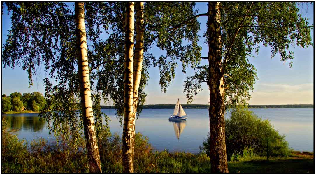 фото "Белеет парус одинокий" метки: пейзаж, вода