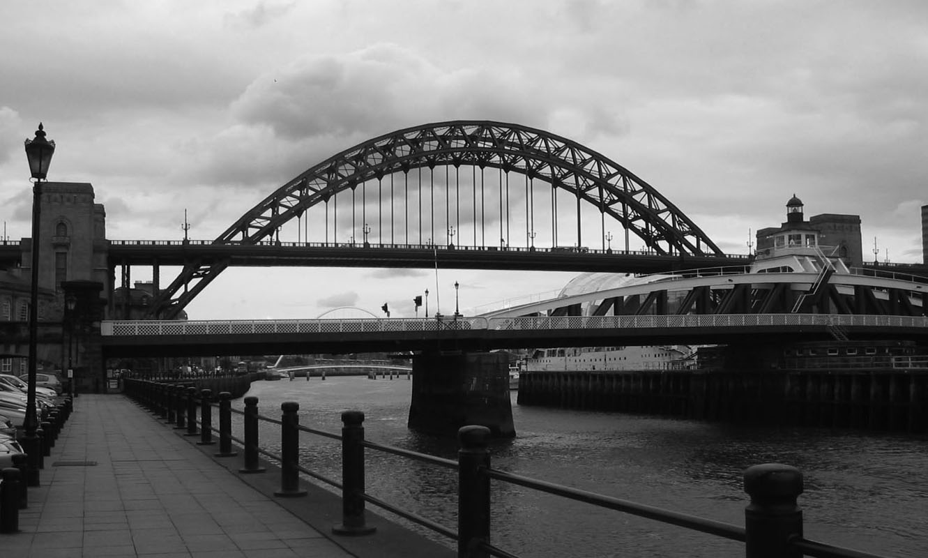 фото "Tyne Bridges" метки: черно-белые, 