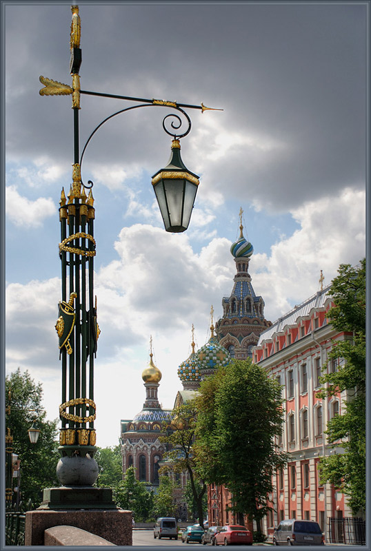 фото "Питерский фонарь" метки: архитектура, пейзаж, 