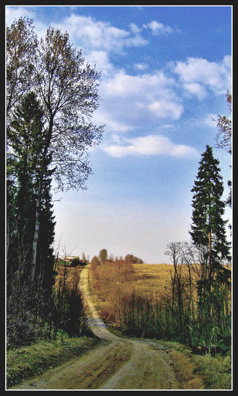 фото "Дорога вдаль." метки: пейзаж, 