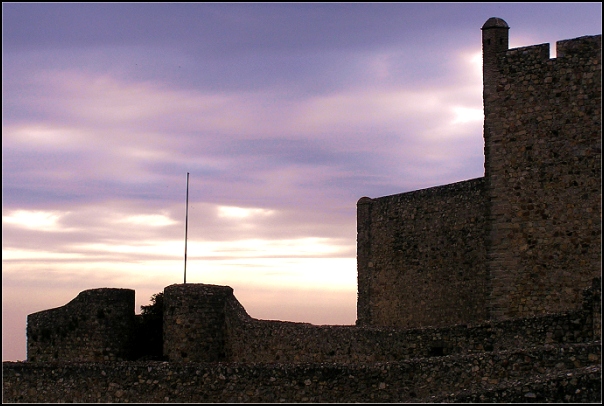 photo "|- MARVAO -|" tags: architecture, landscape, sunset