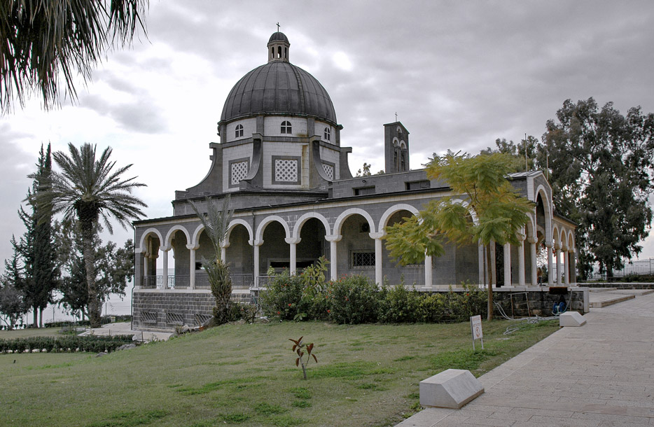 photo "Church of the Sermon on the Mount" tags: travel, architecture, landscape, 