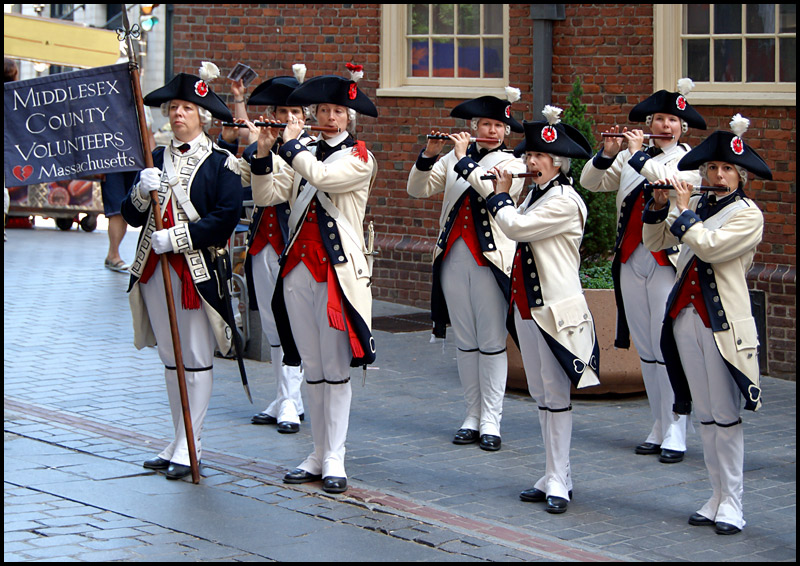 photo "The Middlesex County Volunteers Fifes & Drums" tags: genre, old-time, 