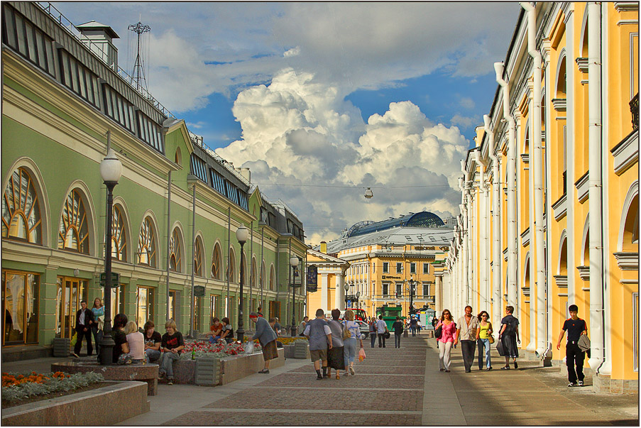 photo "Summer City" tags: architecture, landscape, 