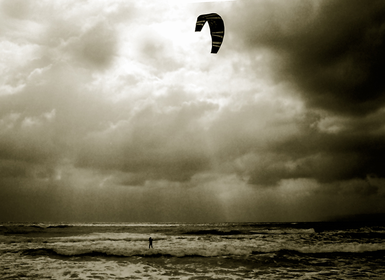 photo "Kites" tags: landscape, water