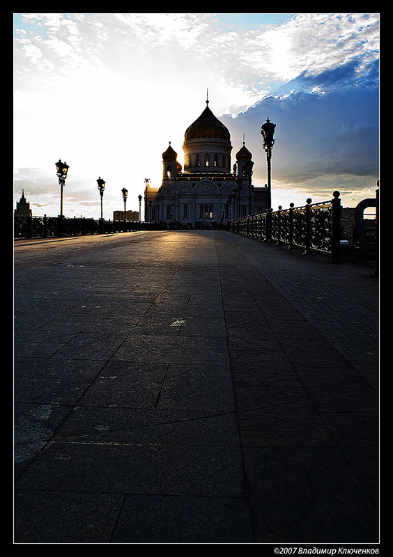 photo "***" tags: architecture, landscape, sunset