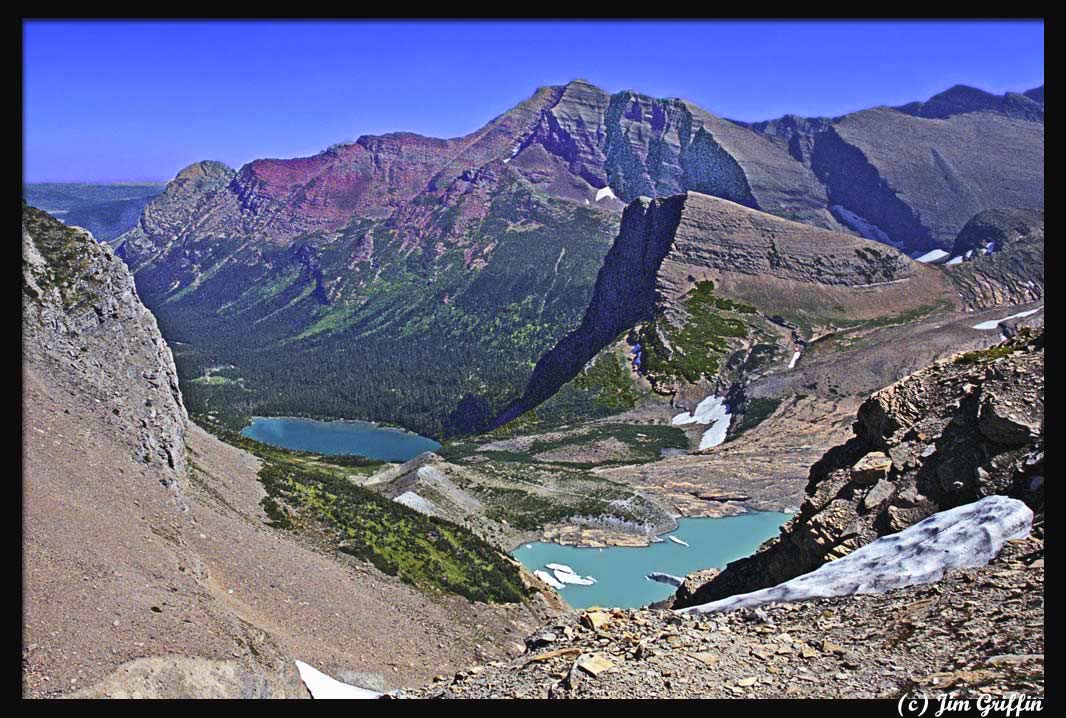 фото "Grinnell Glacier overlook 2" метки: пейзаж, вода, горы