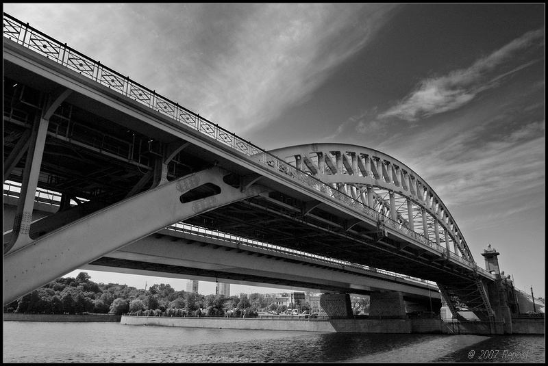 фото "железнодорожно-мостовой этюд" метки: город, 