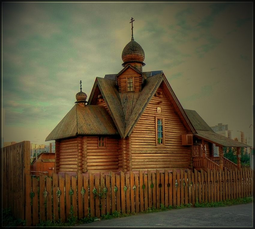 фото "Маленькая церковь" метки: архитектура, пейзаж, 