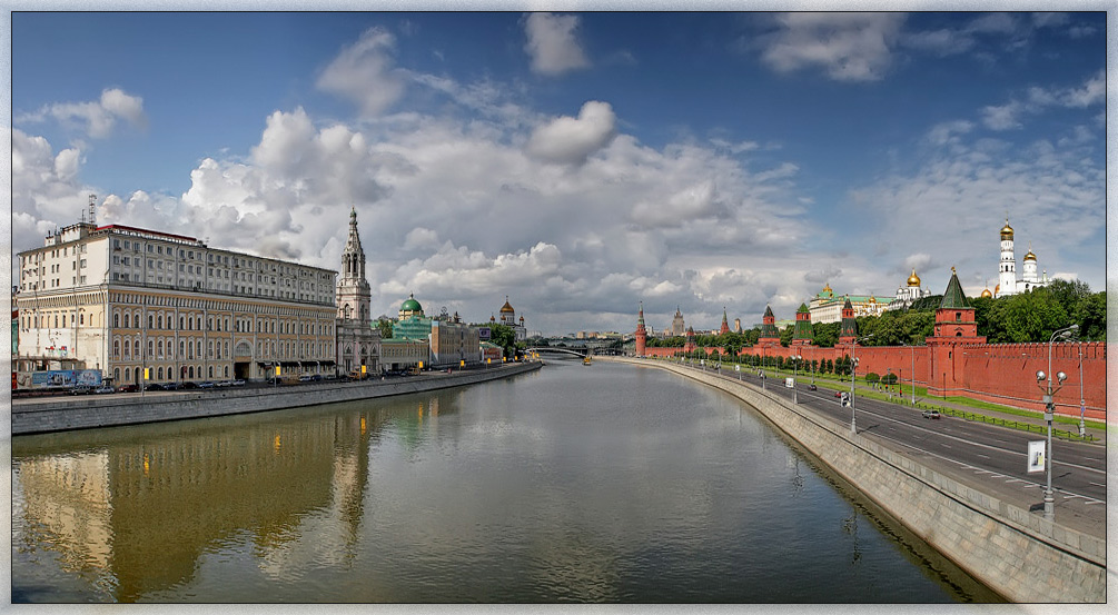 photo "Moscow. Morning" tags: architecture, city, landscape, 