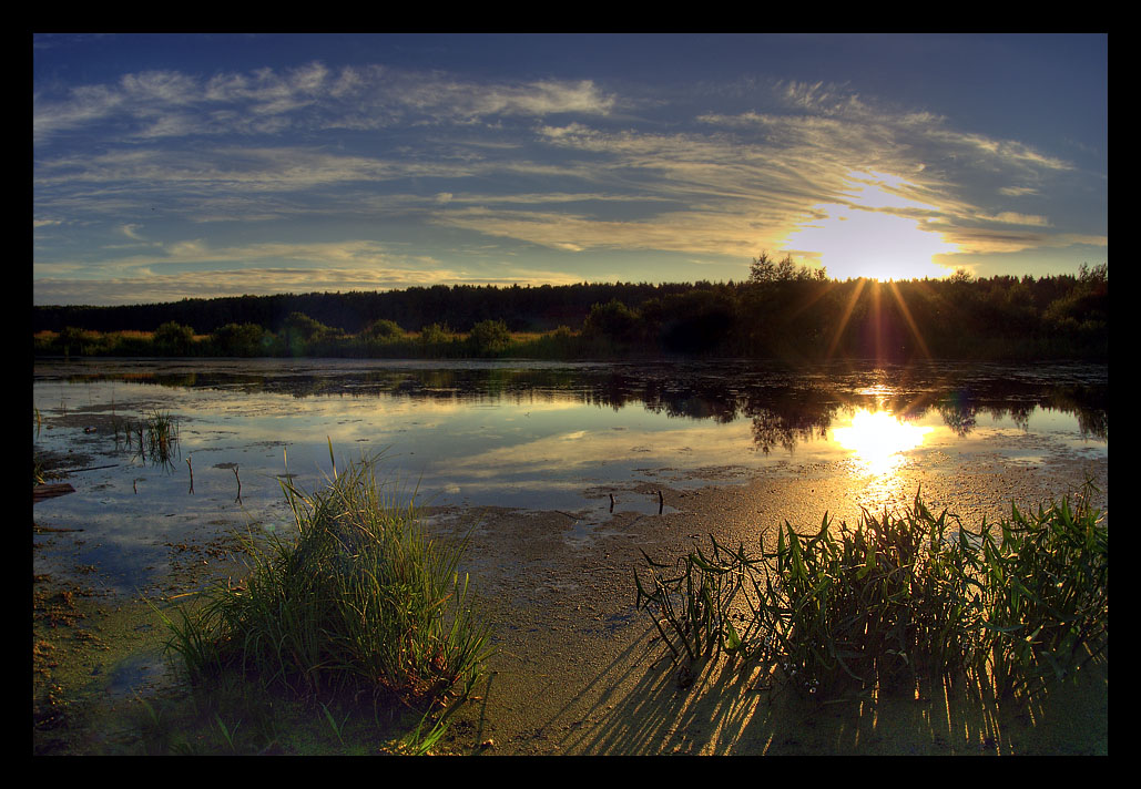 фото "***" метки: пейзаж, вода, закат