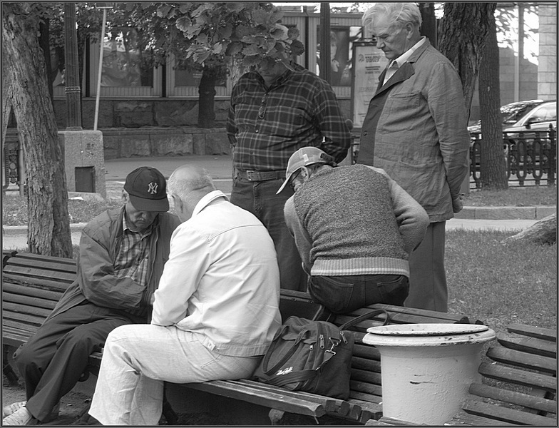 фото "Бульварные шахматы" метки: жанр, 