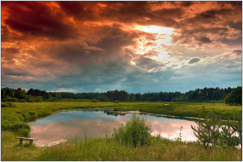 photo "Heavenly lava" tags: landscape, clouds, sunset