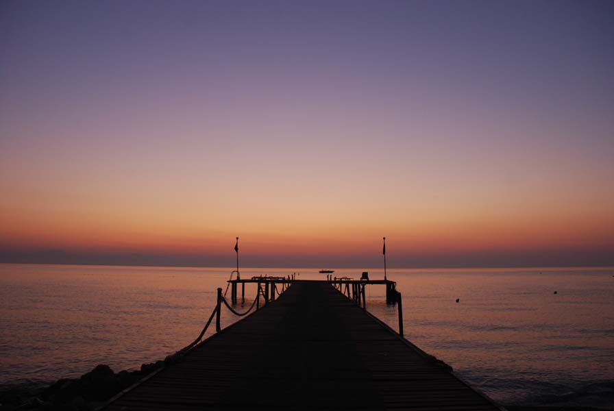 фото "Причал" метки: пейзаж, вода, закат