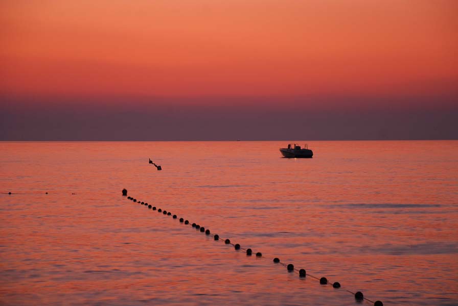 фото "Закаты Средиземного моря" метки: пейзаж, вода, закат