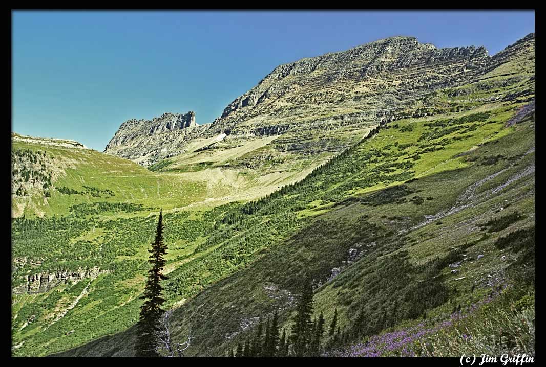 фото "Continuing along the highline trail" метки: пейзаж, горы, лето