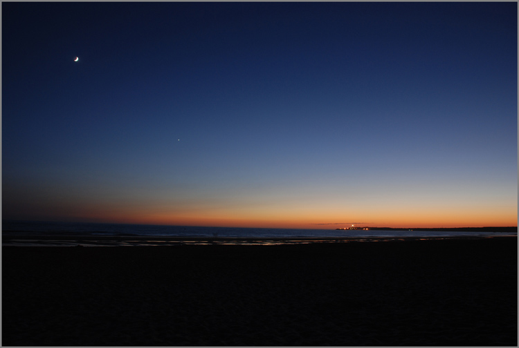 photo "Lunita" tags: landscape, sunset